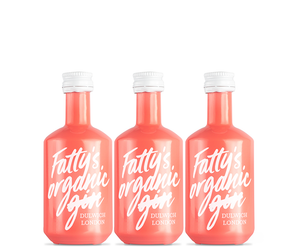 3 x Fatty's Organic Pink Grapefruit Miniatures 5cl | 20% vol